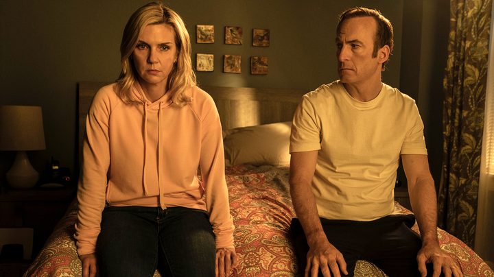 Rhea Seehorn and Bob Odenkirk in Better Call Saul
