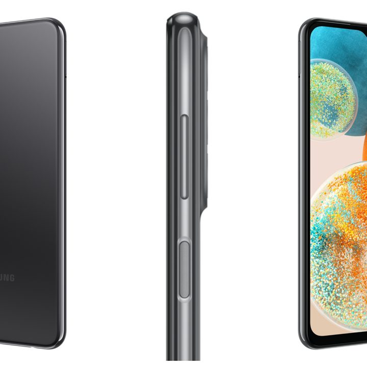 Samsung Galaxy A23 5G from different angles.
