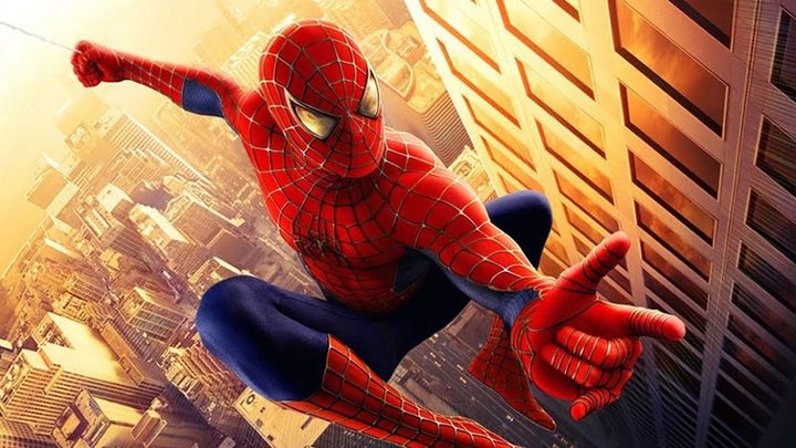 The official poster for Spider-Man.