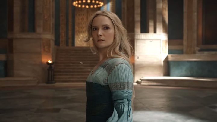 Morfydd Clark in The Rings of Power.