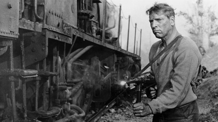 Burt Lancaster stars in The Train.