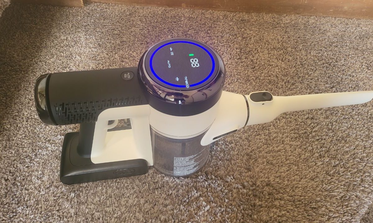 The Tineco Pure One S15 PET in handheld mode.