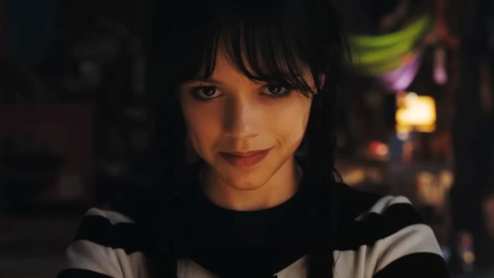 Jenna Ortega in Wednesday.
