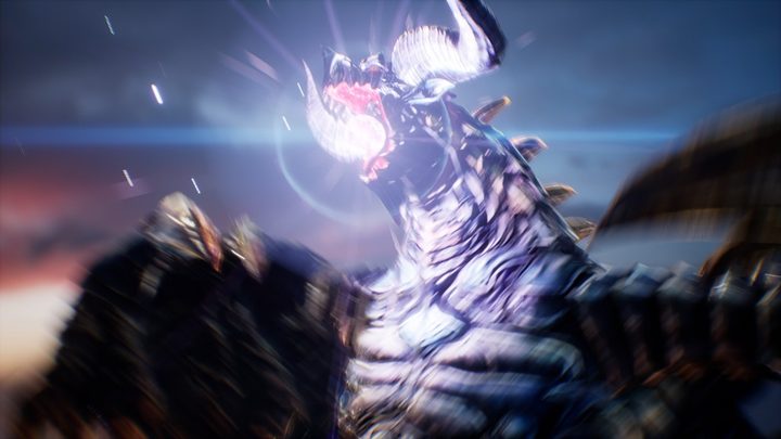Bahamut being summoned