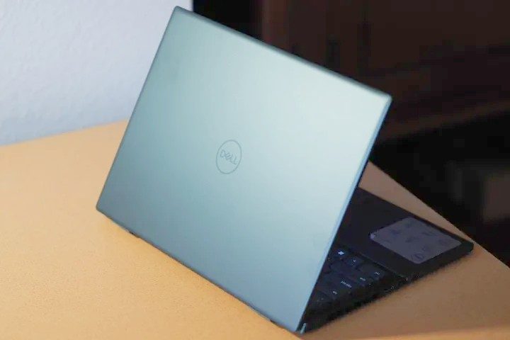The Dell Inspiron 14 Plus on a desk.