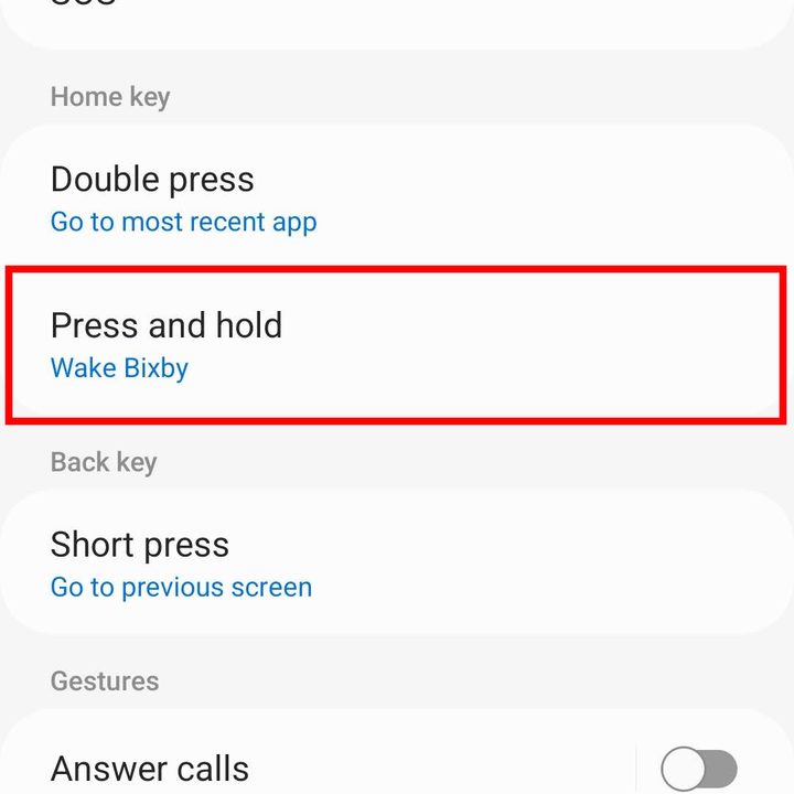 Changing the Home key using your phone.