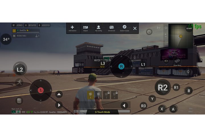 GameSir X3 USB Type-C gaming controller key mapping.