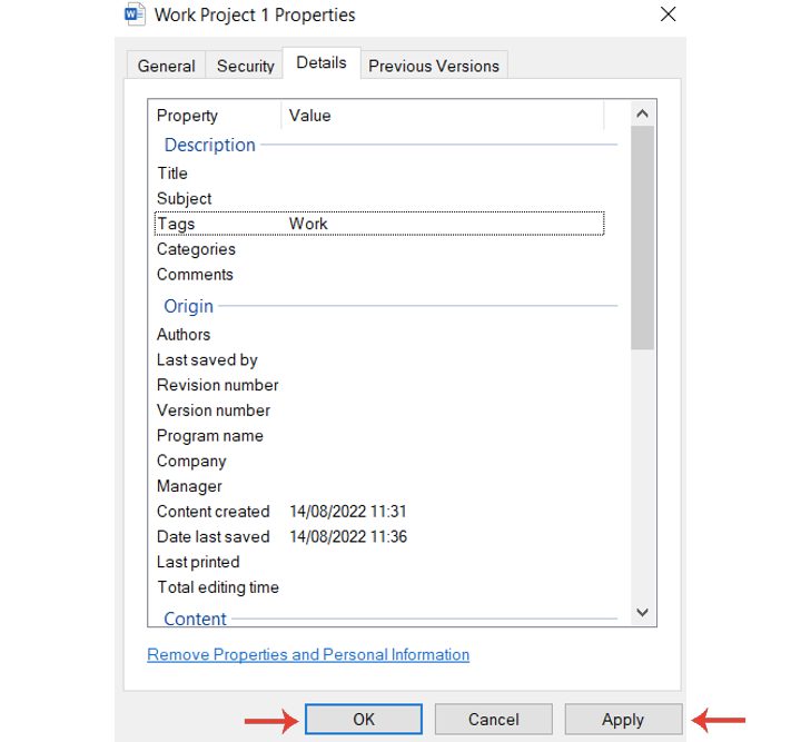 Tag File Format How to tag files in Windows 10 - Digital Trends