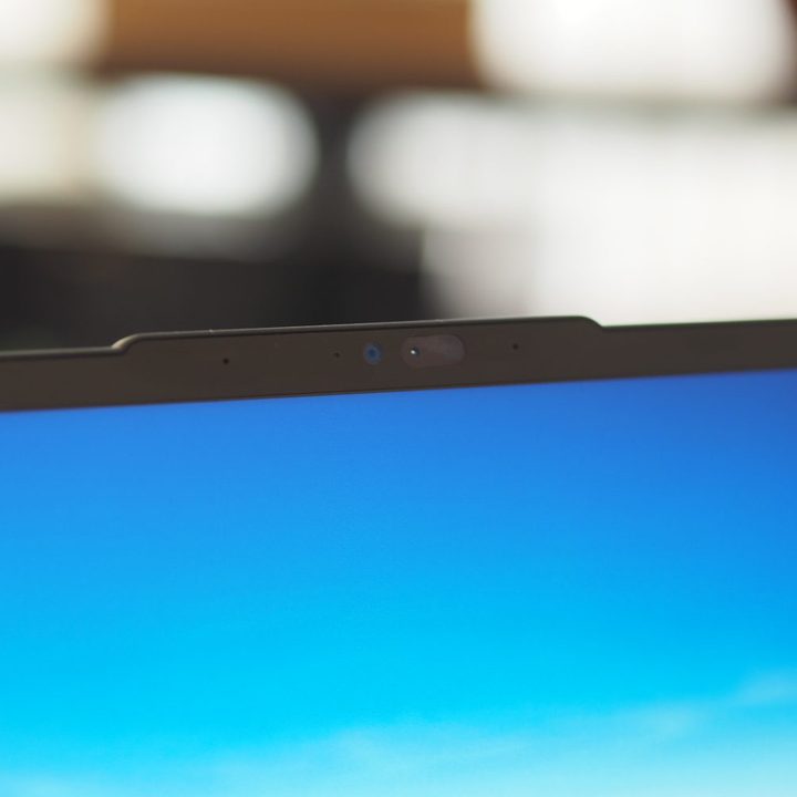 Lenovo ThinkPad X13s front view showing webcam.