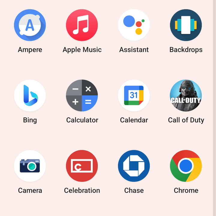 Screenshot of Android 12 on the Motorola Edge (2022).