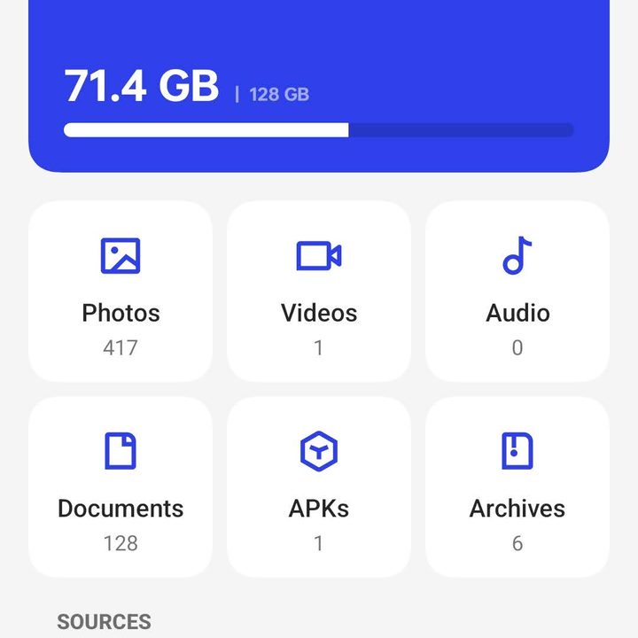 Files app in OxygenOS 13.