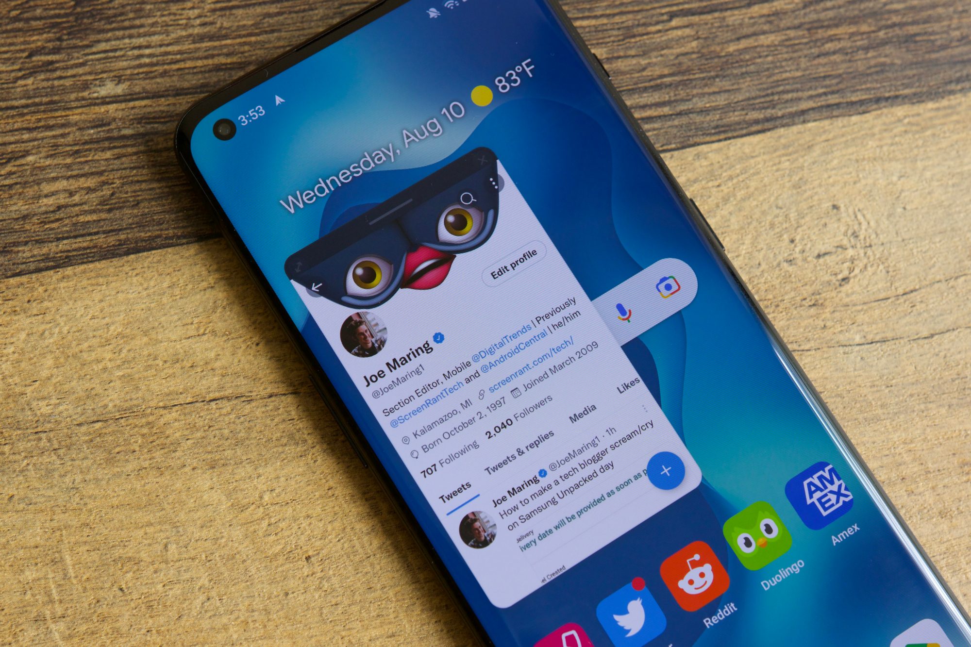 The flexible windows feature on OxygenOS 13.