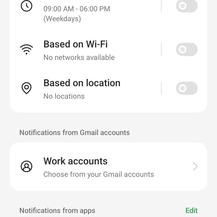 Work Life Balance feature in OxygenOS 13