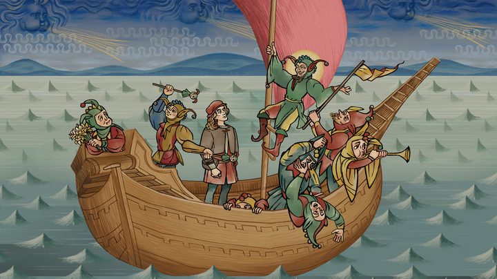 A boat in Pentiment