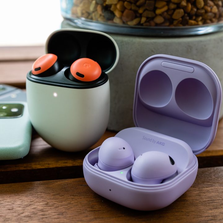 Samsung Galaxy Buds 2 Pro and Google Pixel Buds Pro