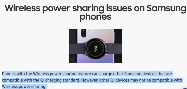 Limitatin on wireless power share
