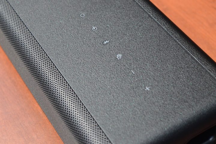 Sony HT-A3000 top controls.