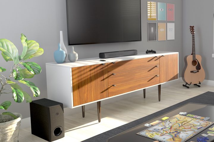 Yamaha SR-C30A compact soundbar.
