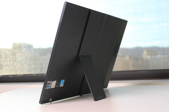 The back of the Zenbook Fold 17.