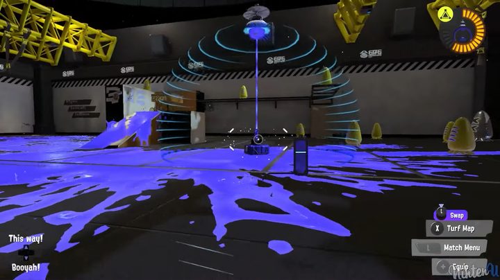 A big bubbler in Splatoon 3.