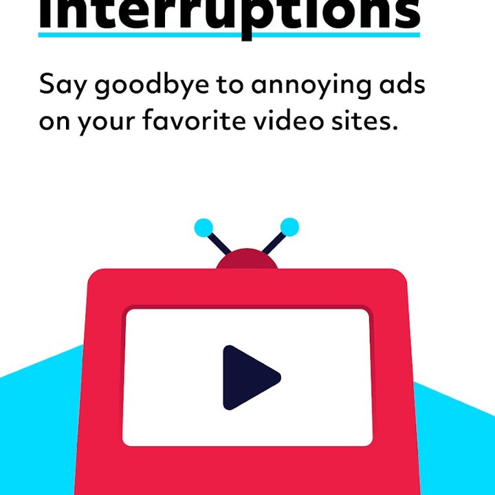 Adblock Browser TV illustration.