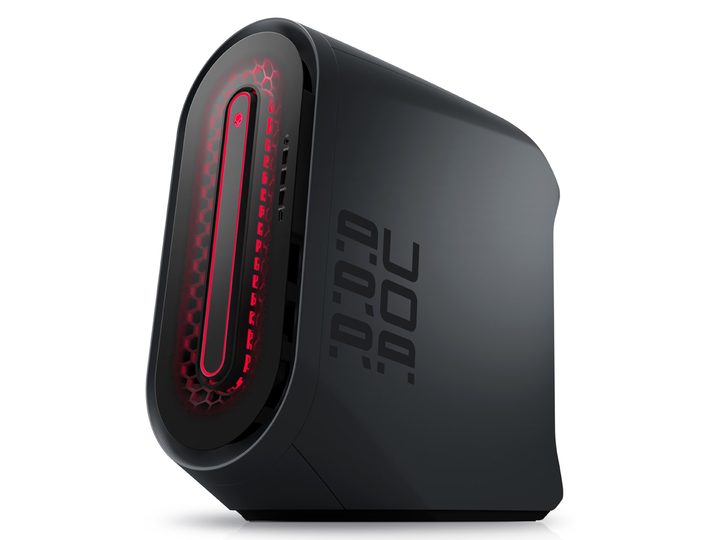 Side view of the Alienware Aurora R14 gaming PC.