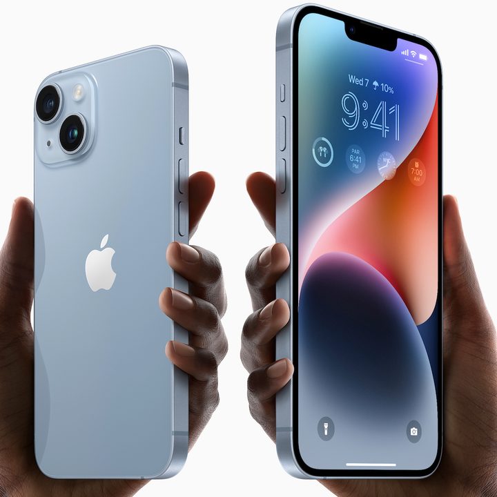 iPhone 14 and iPhone 14 Plus.