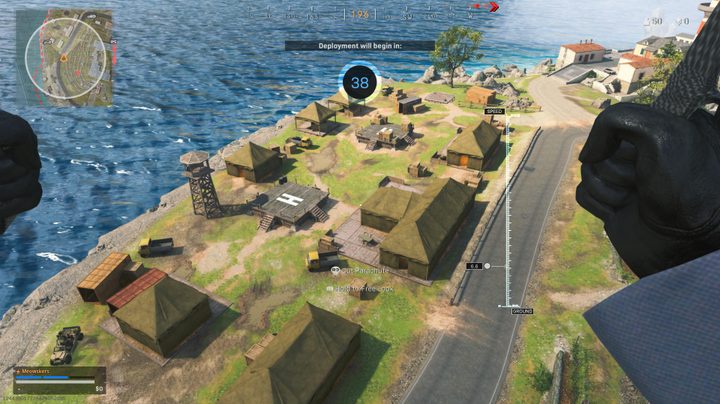 Camp at Fortune's Keep in Warzone.