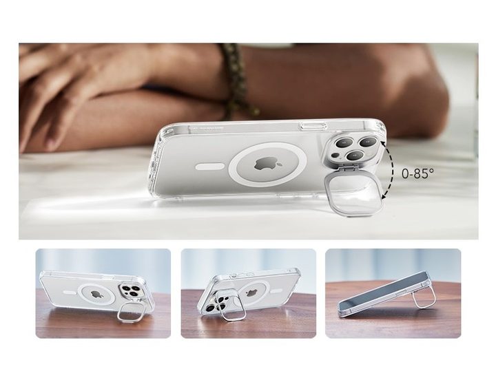 ESR Classic Kickstand Case iPhone 14 with HaloLock tech.