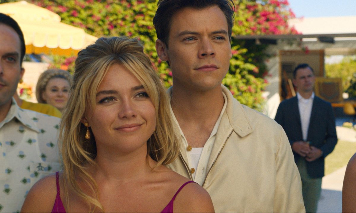 Florence Pugh and Harry Styles make for a photogenic couple.