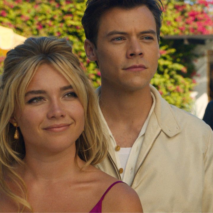 Florence Pugh and Harry Styles make for a photogenic couple.