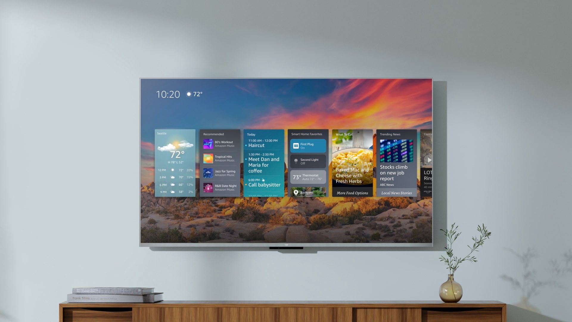 New Amazon Fire TV Omni QLED displays art, senses your presence