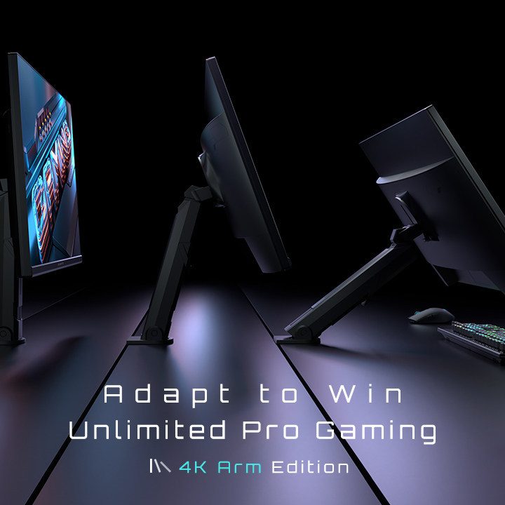 Gigabyte Arm Edition monitors.