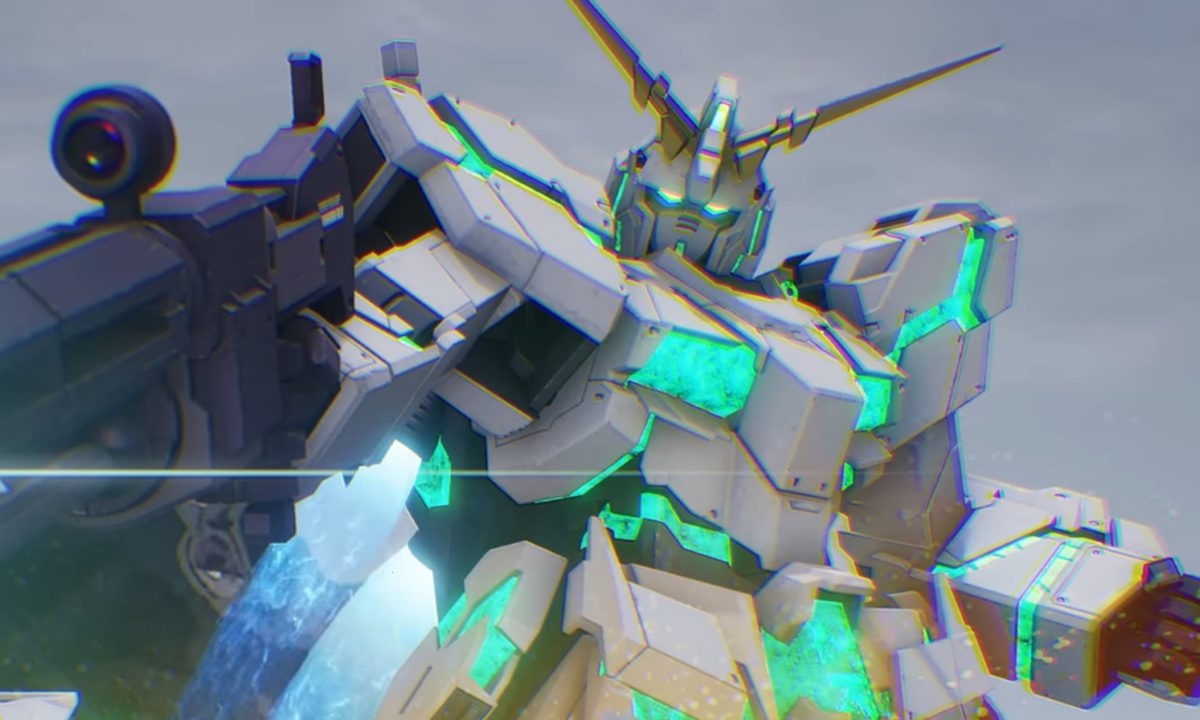 Gundam Unicorn in Gundam Evolution.