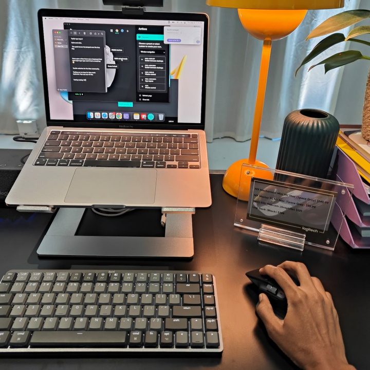 Logitech MX Mechanical Mini Keyboard for Mac.