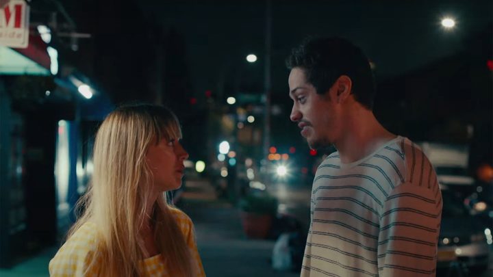 Kaley Cuoco and Pete Davidson in Meet Cute.