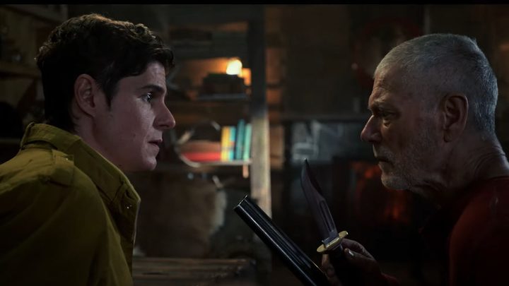 Marc Senter and Stephen Lang in Old Man.