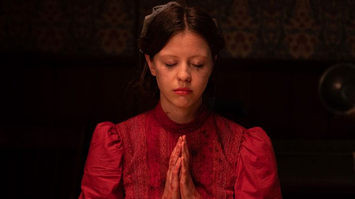 Mia Goth loses her mind.