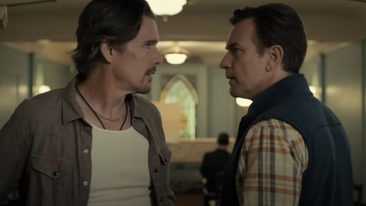 Ethan Hawke and Ewan McGregor in Raymond and Ray.