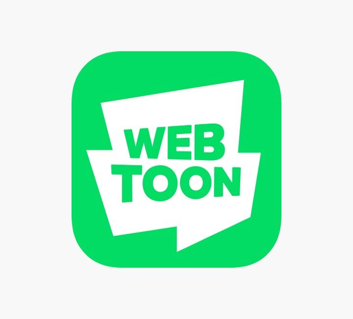 A picture of the logo for WEBTOON