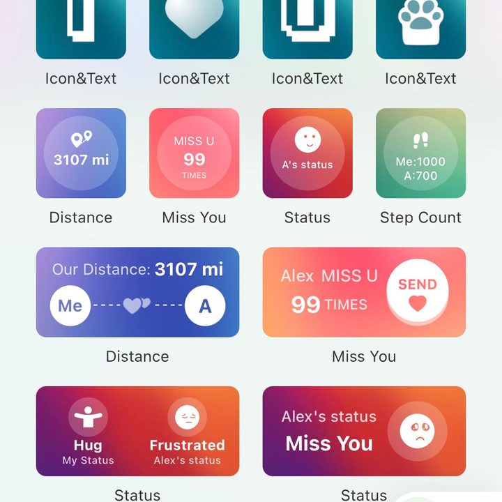 how to use distance apart widget ios 16 iphone widgetable