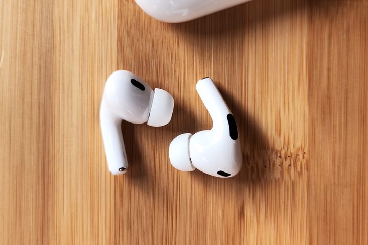 Apple AirPods Pro 2 close-up.