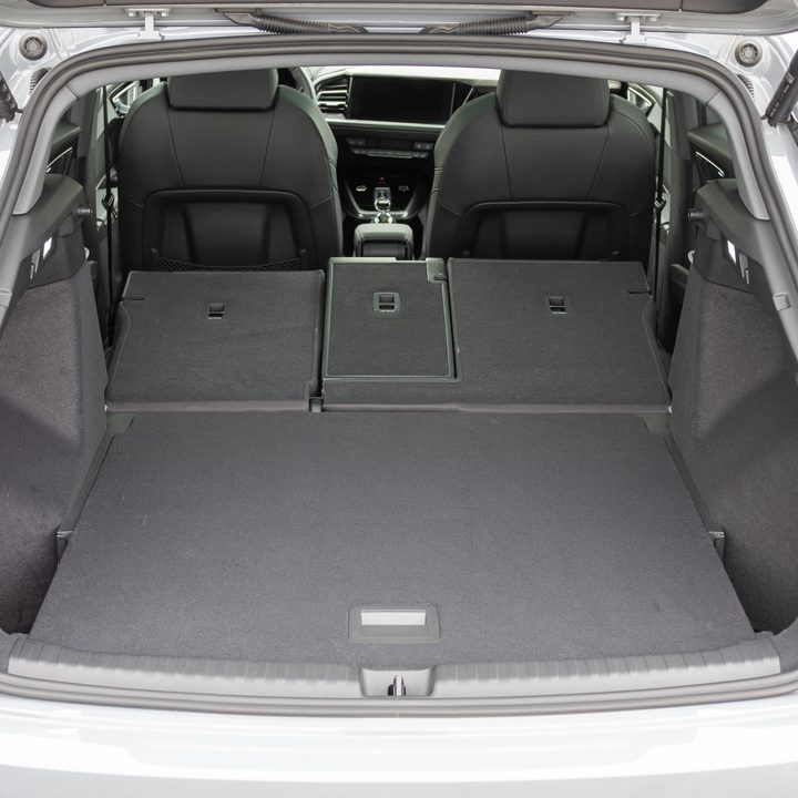 Audi Q4 E-Tron cargo area.