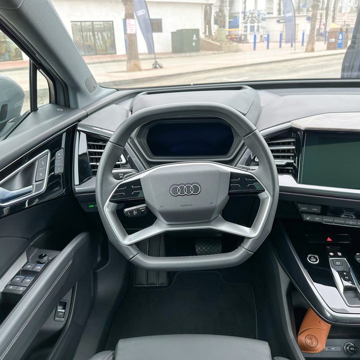 Audi Q4 E-Tron interior.