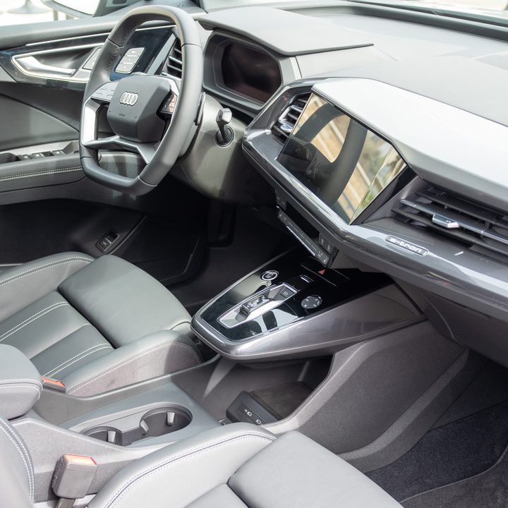 Audi Q4 E-Tron interior.