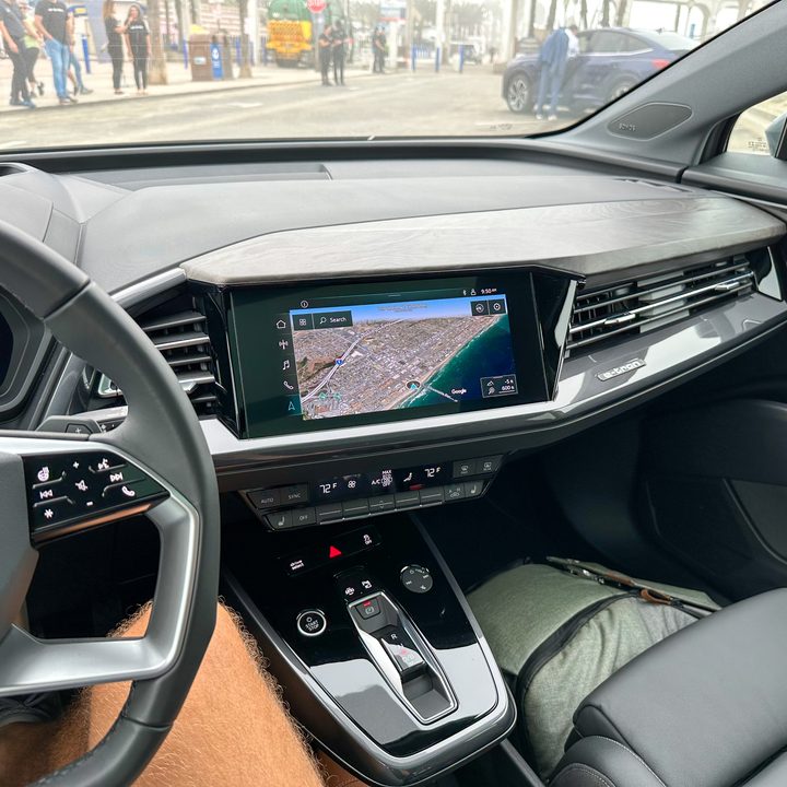 Audi Q4 E-Tron interior.