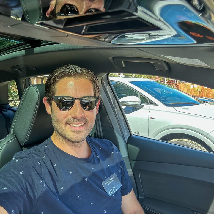 Audi Q4 E-Tron interior.