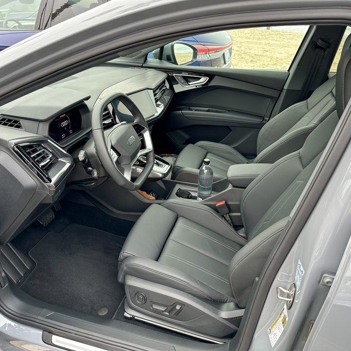Audi Q4 E-Tron interior.