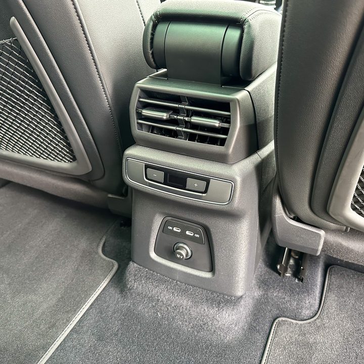 Audi Q4 E-Tron rear seat.
