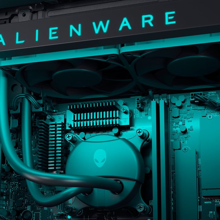 Alienware Aurora R15 liquid cooled.